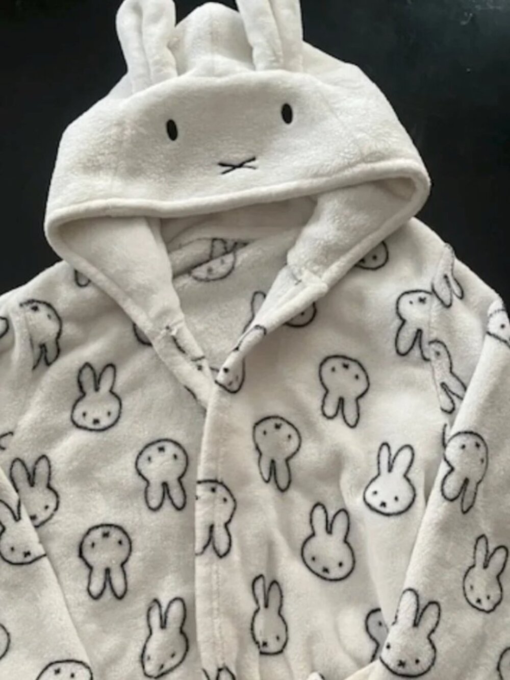 Children's Miffy Bunny Bathrobe Size 9/10